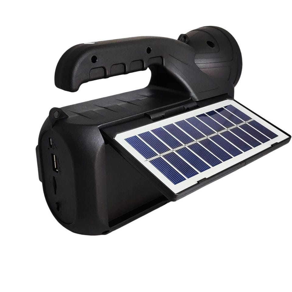 GTS-2068 Portable Wireless Bluetooth Solar Speaker with LED Torch Light